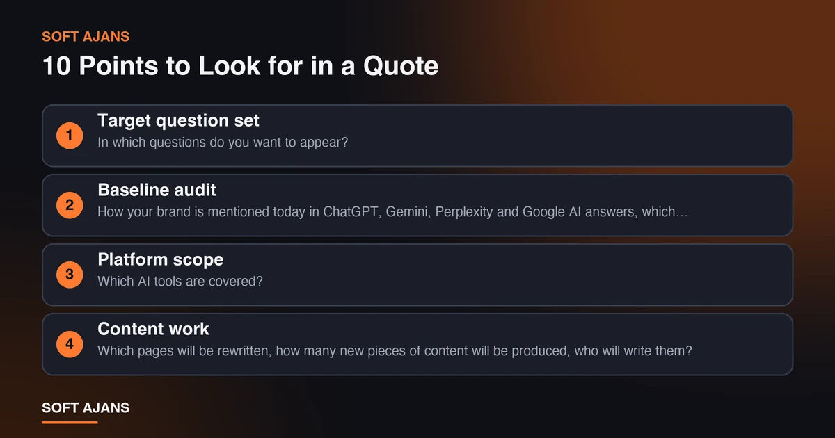10 Points to Look for in a Quote 10 Points to Look for in a Quote