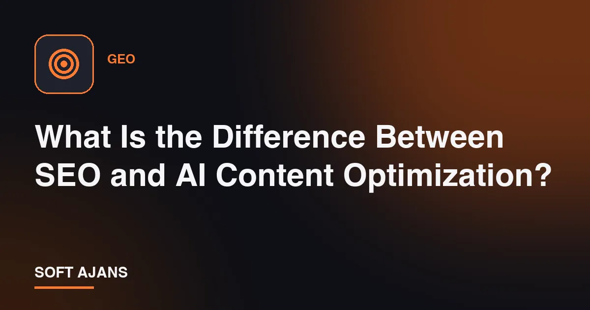 What Is the Difference Between SEO and AI Content Optimization?