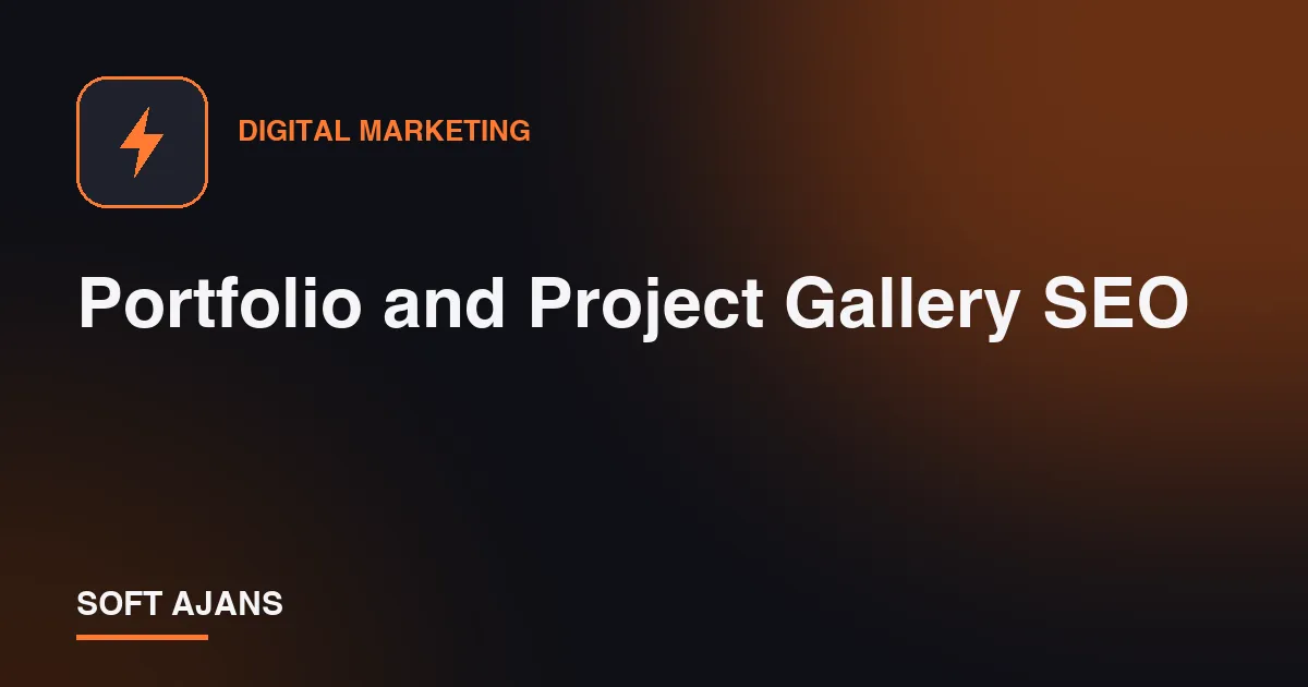 Portfolio and Project Gallery SEO