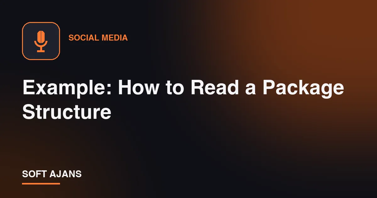 Example: How to Read a Package Structure