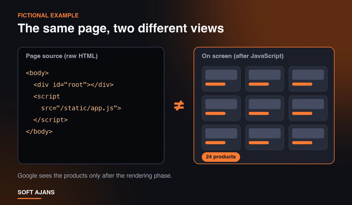 Why Do Page Source and the Screen Look Different?