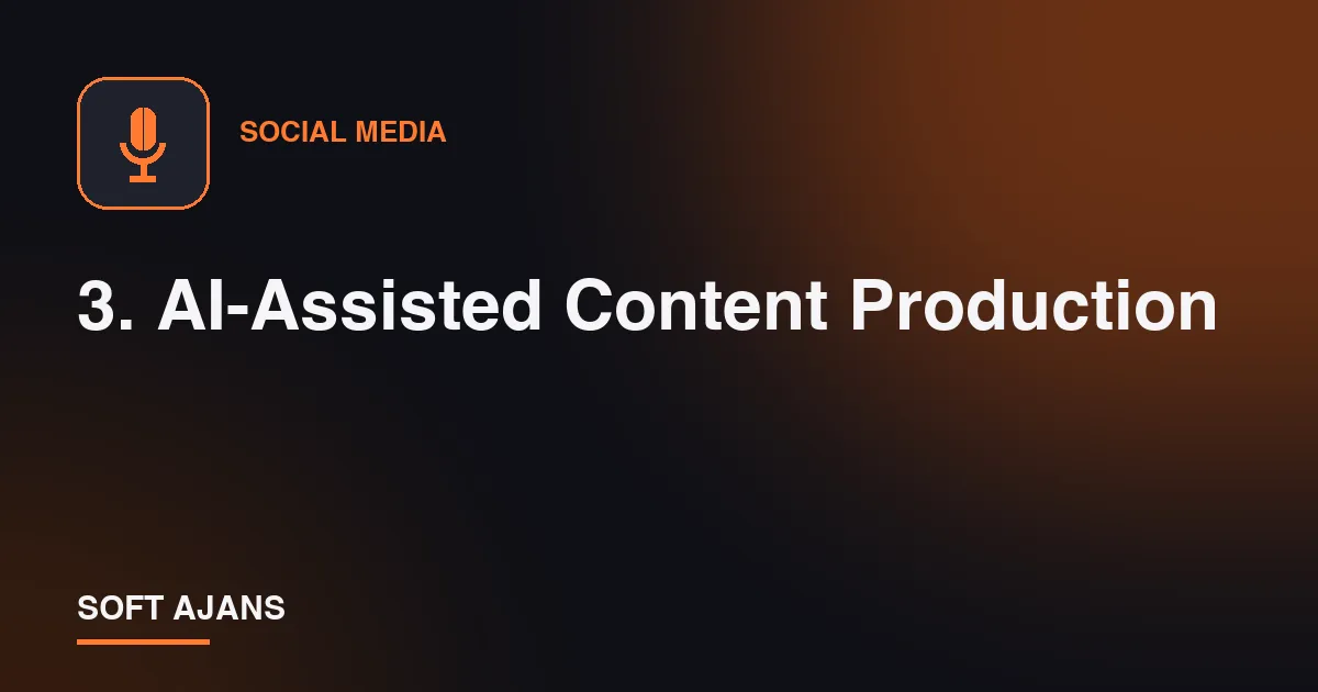 3. AI-Assisted Content Production