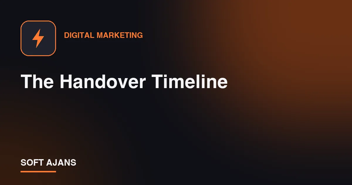 The Handover Timeline
