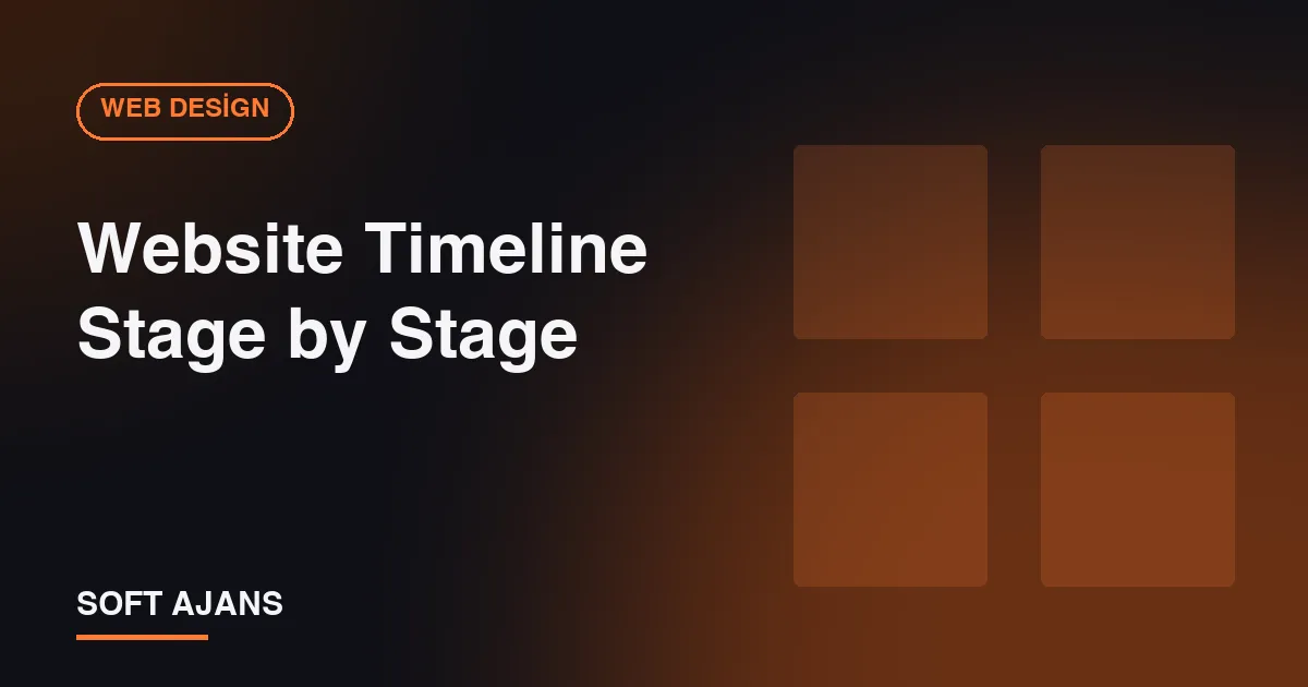 Website Timeline Stage by Stage Website Timeline Stage by Stage
