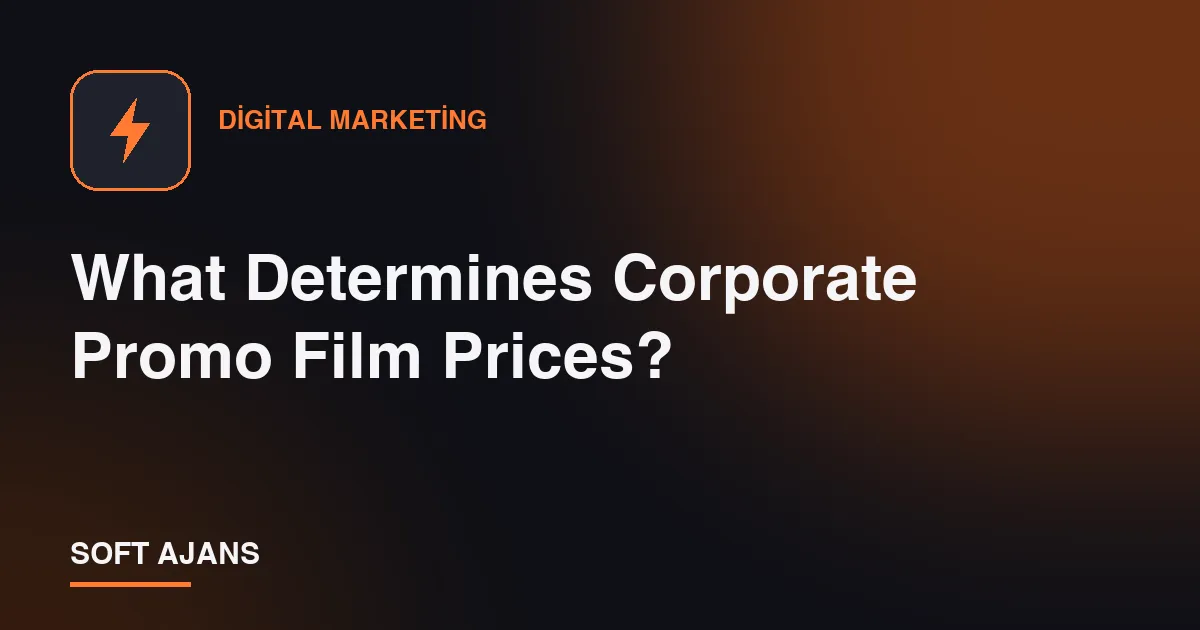 What Determines Corporate Promo Film Prices?