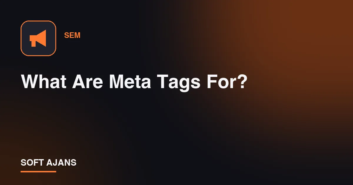 What Are Meta Tags For?
