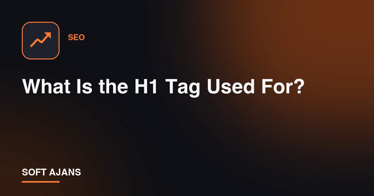 What Is the H1 Tag Used For?