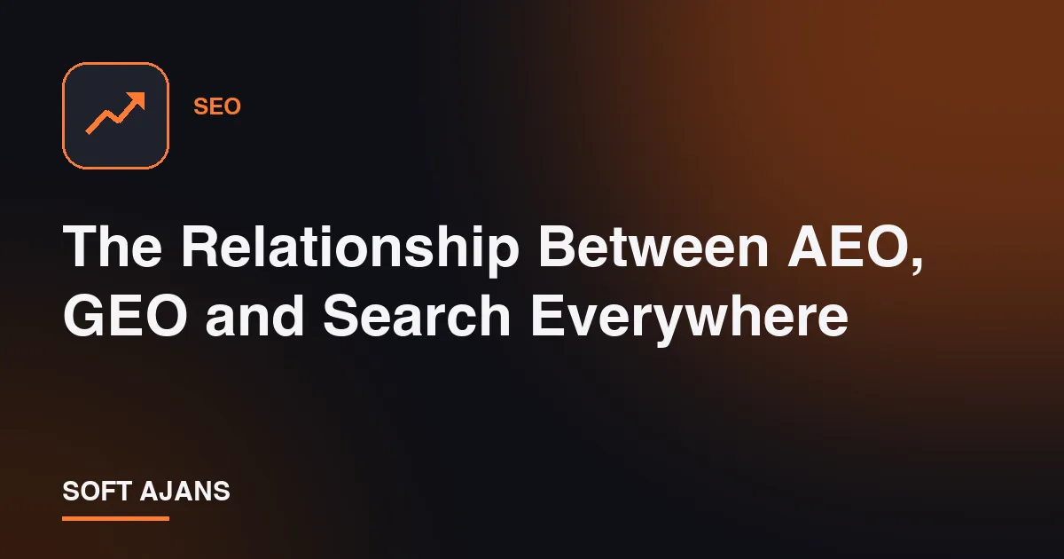 The Relationship Between AEO, GEO and Search Everywhere