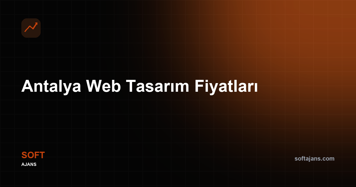 Antalya Web Tasarım Fiyatları