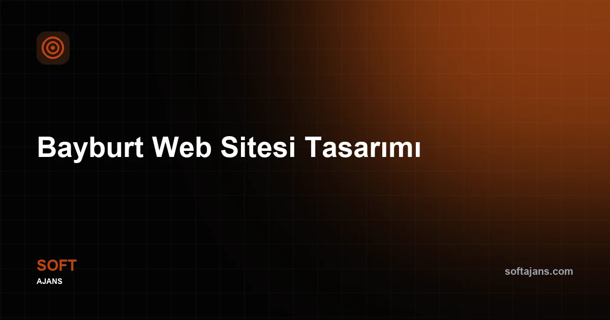 Bayburt Web Sitesi Tasarımı