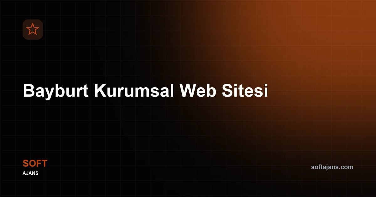 Bayburt Kurumsal Web Sitesi