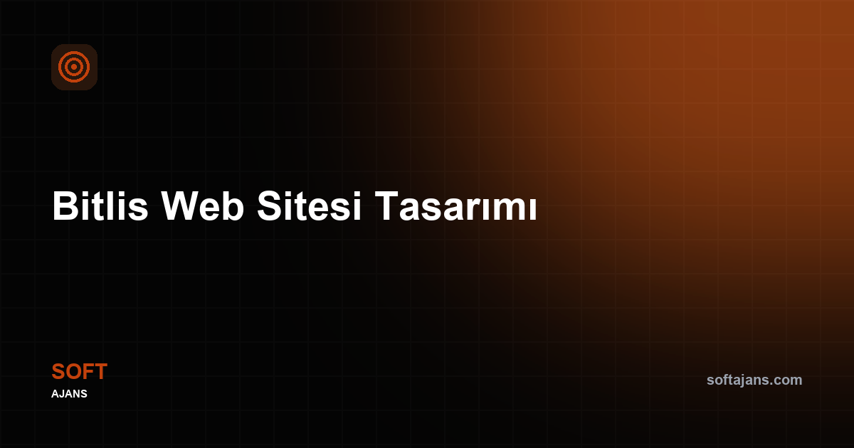 Bitlis Web Sitesi Tasarımı