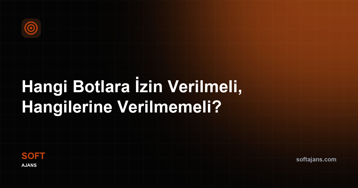 Bot yönetimi nedir