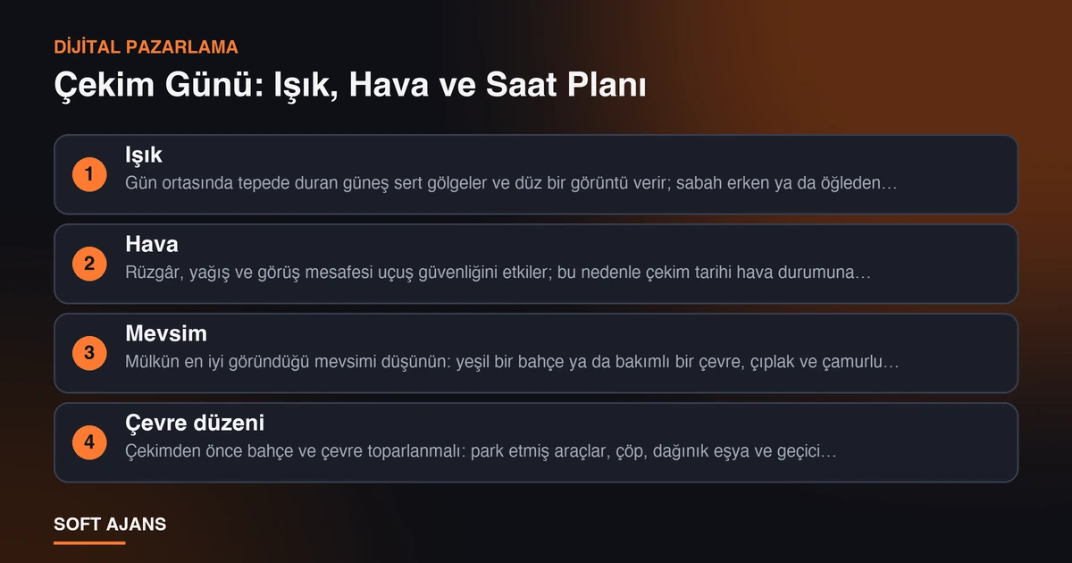 Çekim Günü: Işık, Hava ve Saat Planı