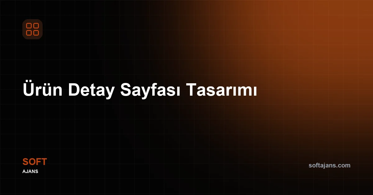 Ürün Detay Sayfası Tasarımı