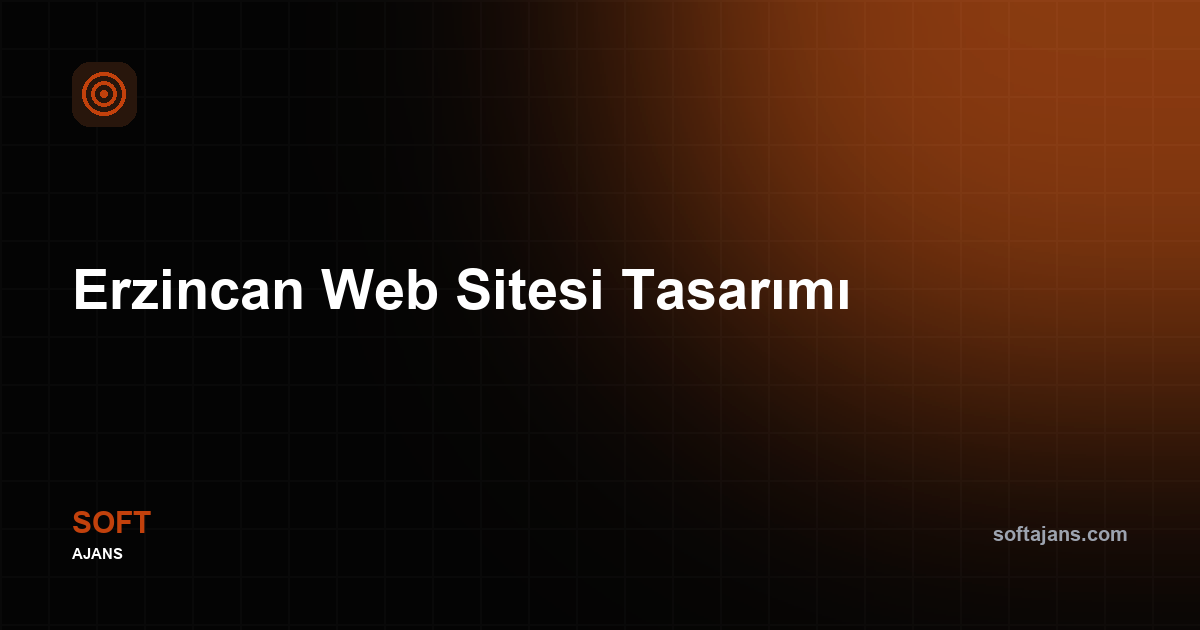 Erzincan Web Sitesi Tasarımı
