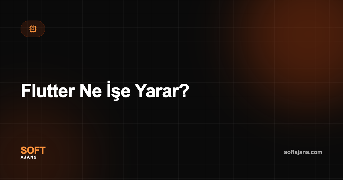 Flutter Ne İşe Yarar?