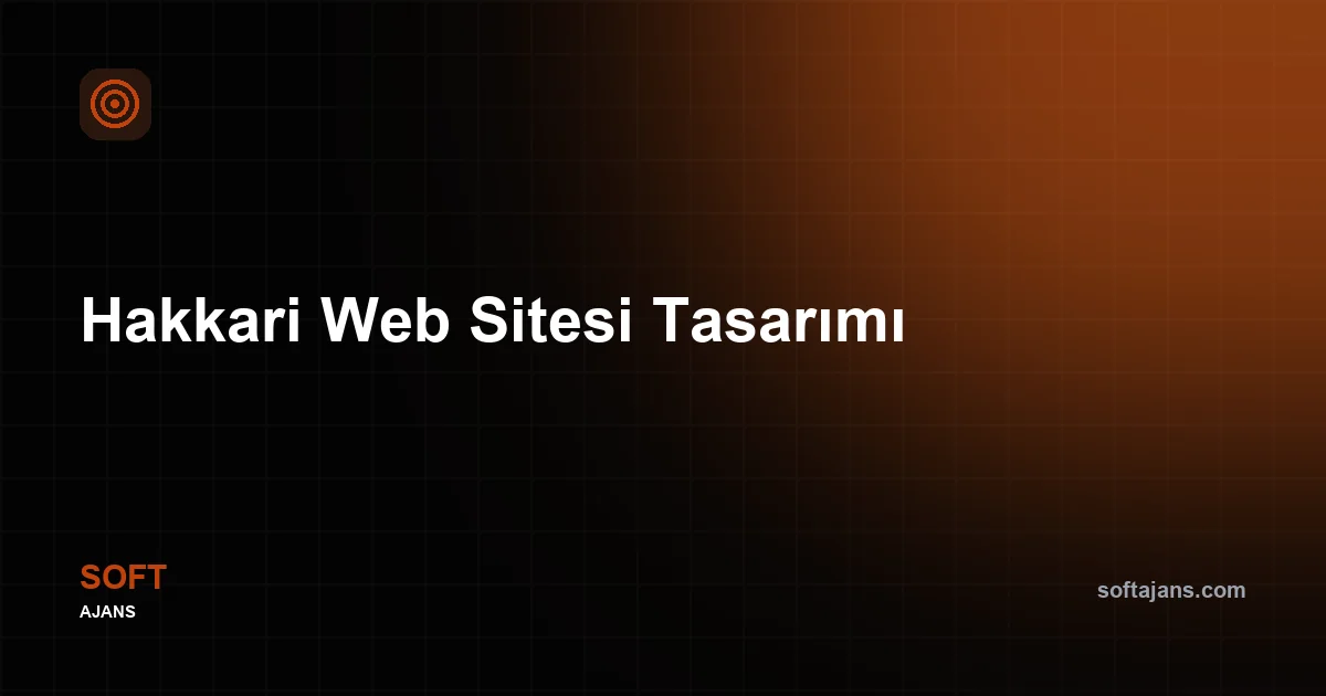 Hakkari Web Sitesi Tasarımı