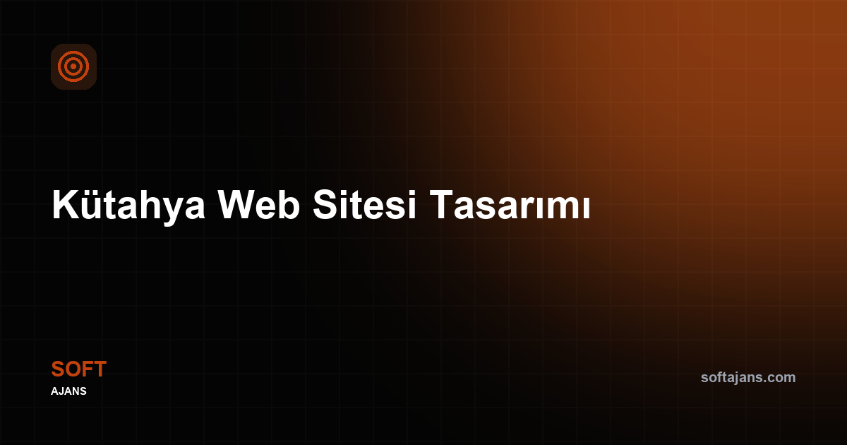 Kütahya Web Sitesi Tasarımı