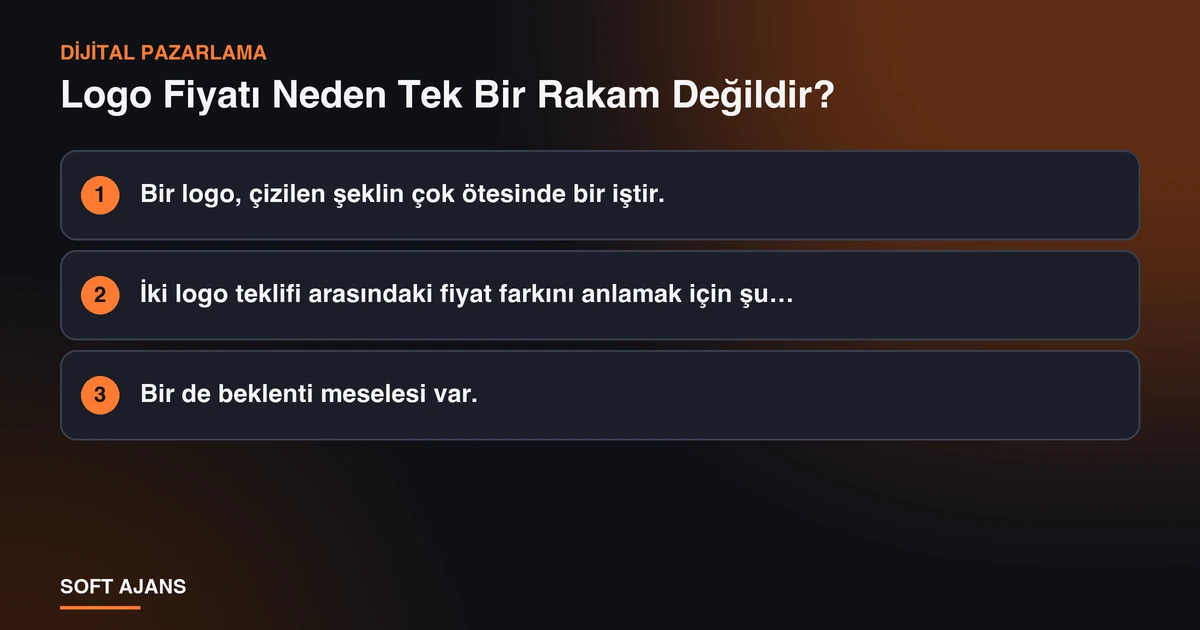 Logo Fiyatı Neden Tek Bir Rakam Değildir? Logo Fiyatı Neden Tek Bir Rakam Değildir?