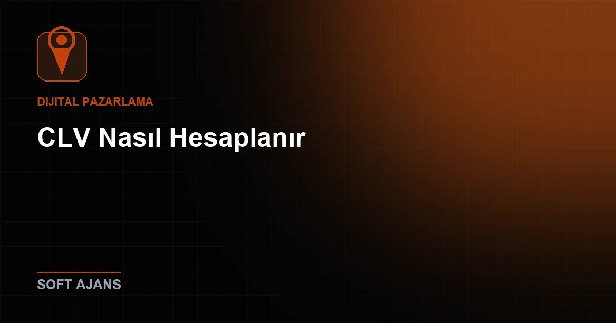 CLV Nasıl Hesaplanır?