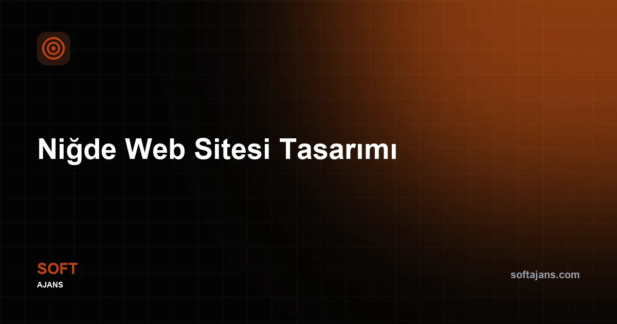 Niğde Web Sitesi Tasarımı