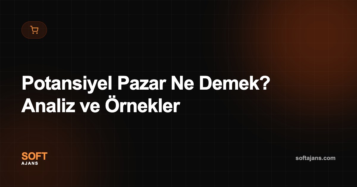 Potansiyel Pazar Ne Demek? Analiz ve Örnekler