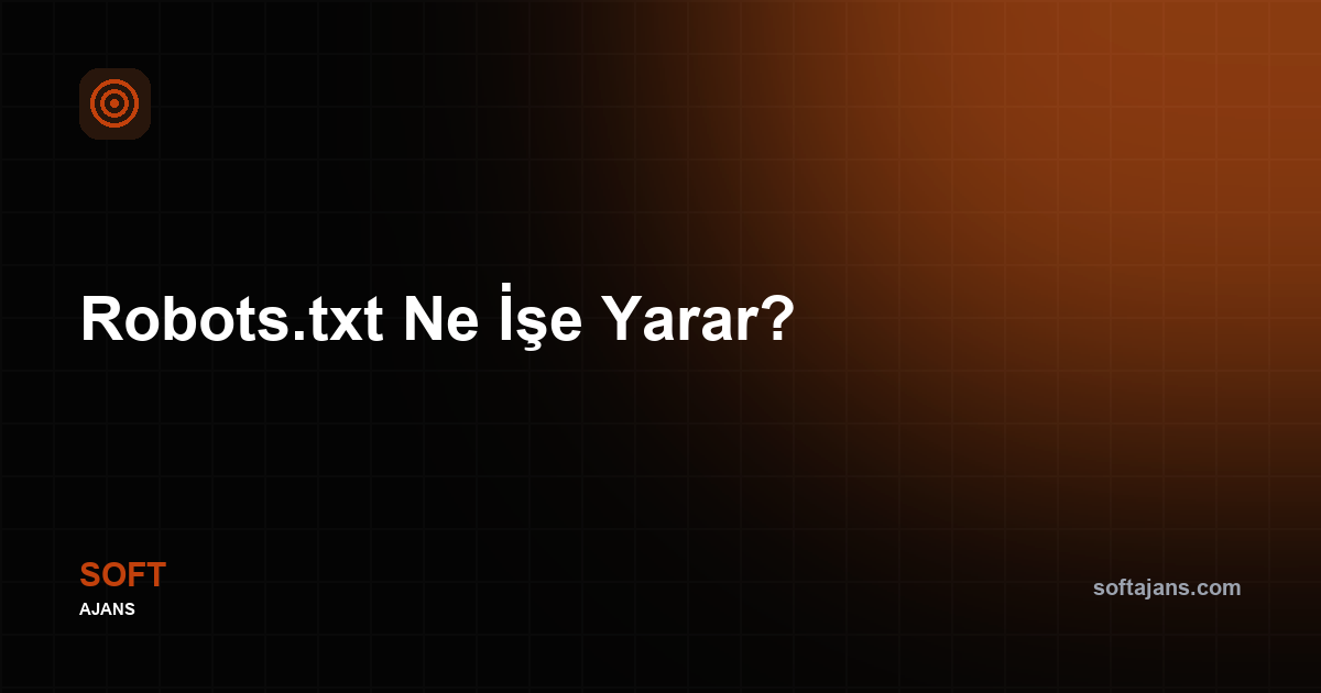 Robots.txt nedir
