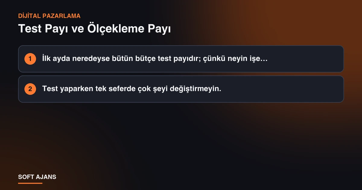 Test Payı ve Ölçekleme Payı