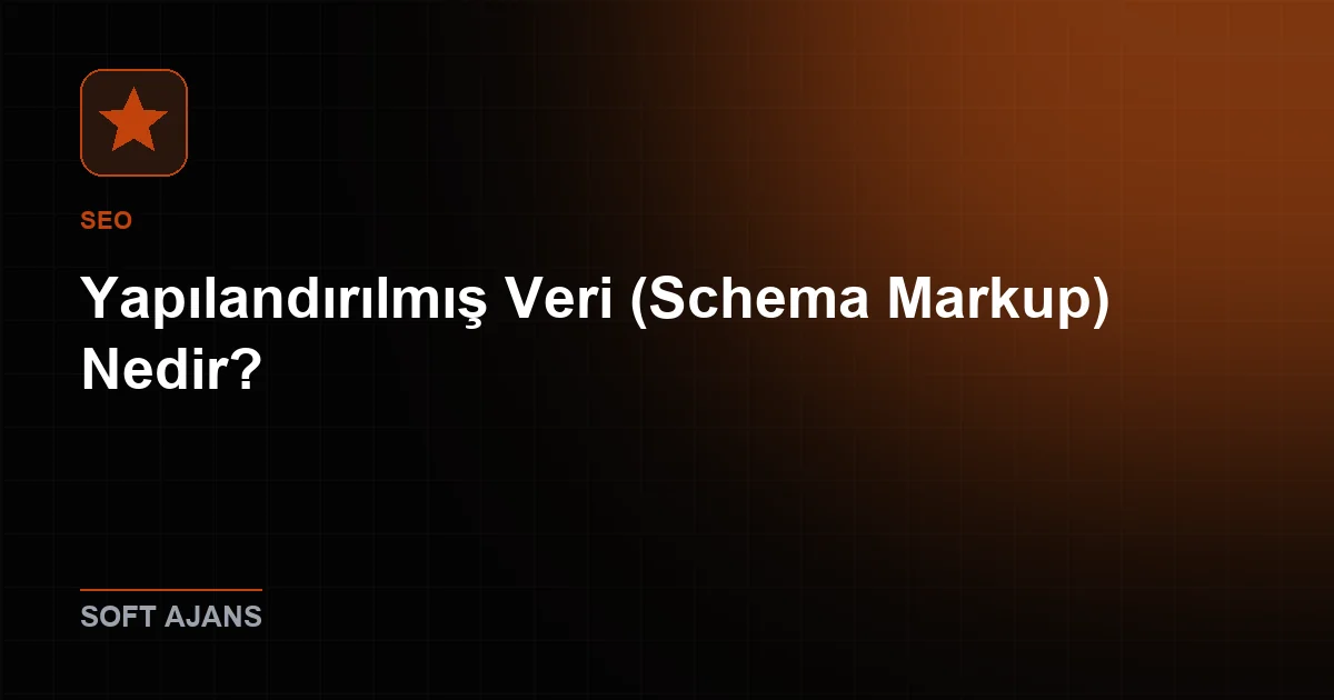 Yapılandırılmış Veri (Schema Markup) Nedir?