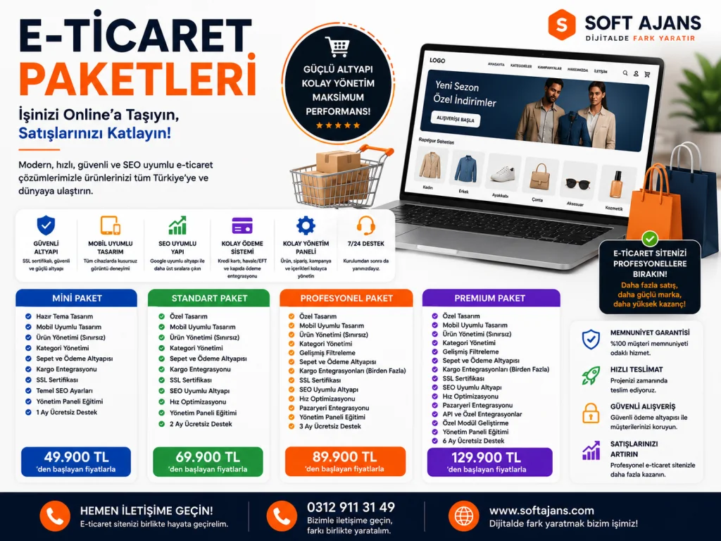 E-Ticaret Paketleri