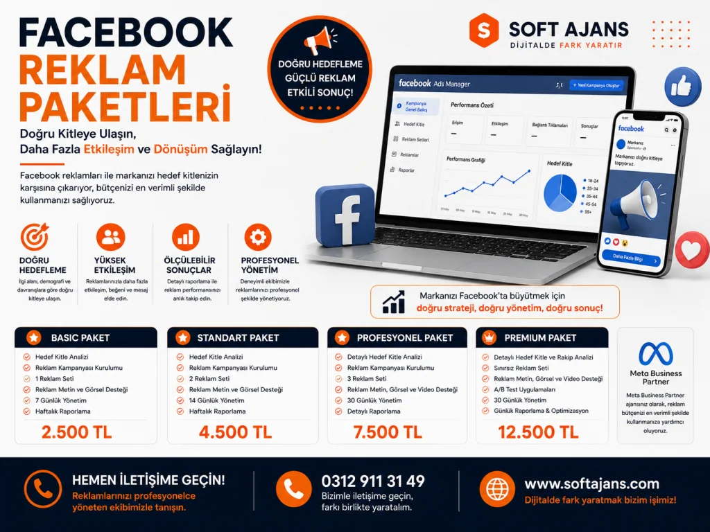 Facebook Reklam Paketleri