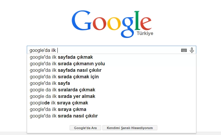 Google İlk Sayfada Çıkmak İçin Yapmanız Gerekenler Google İlk Sayfada Çıkmak İçin Yapmanız Gerekenler