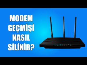 Wi-Fi Modem Arama Geçmişi Nasıl Silinir