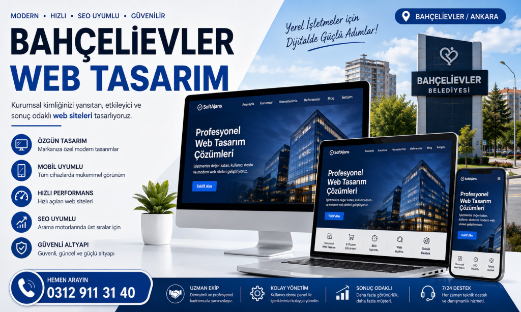 Bahçelievler Web Tasarım