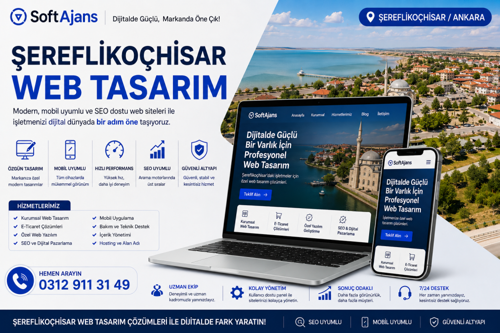 Şereflikoçhisar Web Tasarım